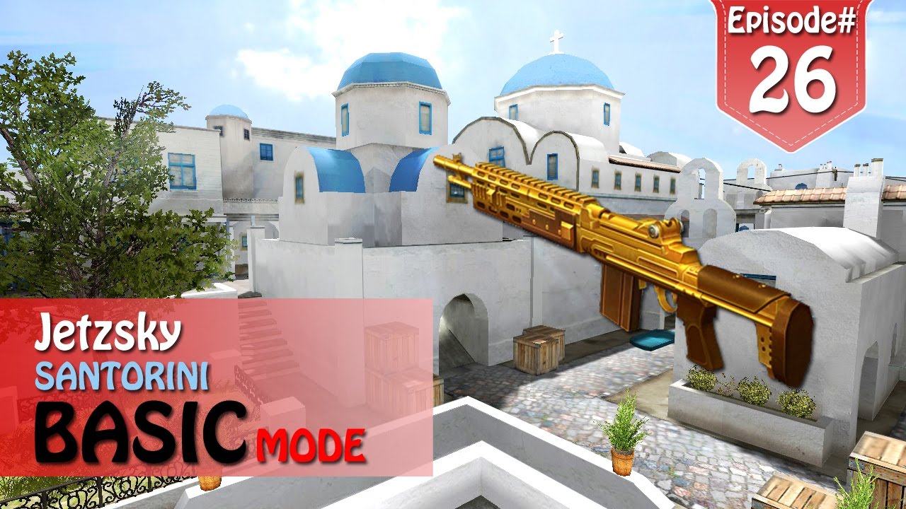 Basic Mode by Jetzsky M14 EBR Gold on Santorini