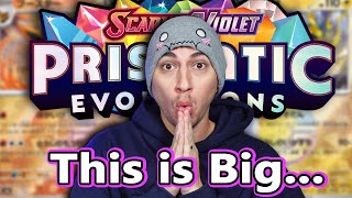 SNEAK PEEK! Prismatic Evolutions Pokemon Cards Are Out of Control..
