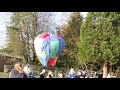 Handmade hot air balloons launched by 5th graders of Hockinson School 2021