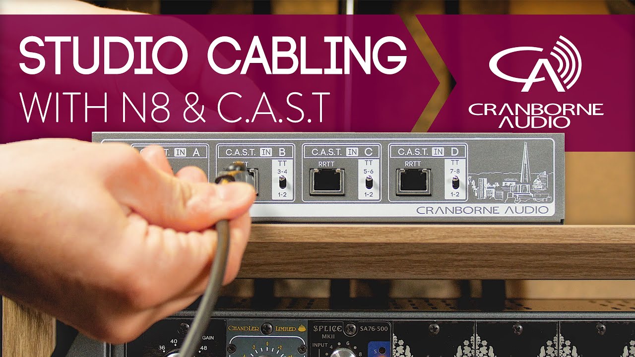 Watch N8 | Studio Cabling System | Audio Over Cat 5 System | C.A.S.T. Distribution Hub | Product Overview on YouTube Watch N8 | Studio Cabling System | Audio Over Cat 5 System | C.A.S.T. Distribution Hub | Product Overview on YouTube