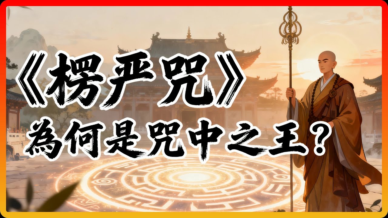 為何禪宗早課必誦《楞嚴咒》？揭秘它破魔護法的無上威力！#佛教故事 #佛法 #修行 #開悟 #楞嚴咒 #禪宗