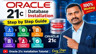 Download and Install Oracle21c on windows for free || Download for free