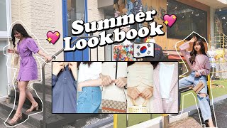 🇰🇷SUMMER LOOKBOOK เที่ยวเกาหลี 7 วัน แต่งตัวหน้าร้อนยังไงให้คิ้วท์!? 💖| Babyjingko