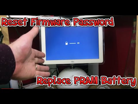 how to reset imac password