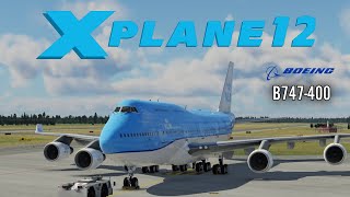 B747-400 Start up | X - Plane 12