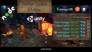 Battler Tactics Online - [ 14. Creating Unity Project - Script Template, Layout ] [ Unity, Git LFS ]