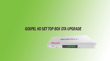 GOSPEL HD SET TOP BOX OTA UPDATE / BHOOMIKA DIGITAL TV