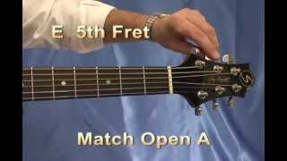 5th fret tuning method