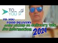 How to pickup or drop from toyou application toyou  frst order live information 2024