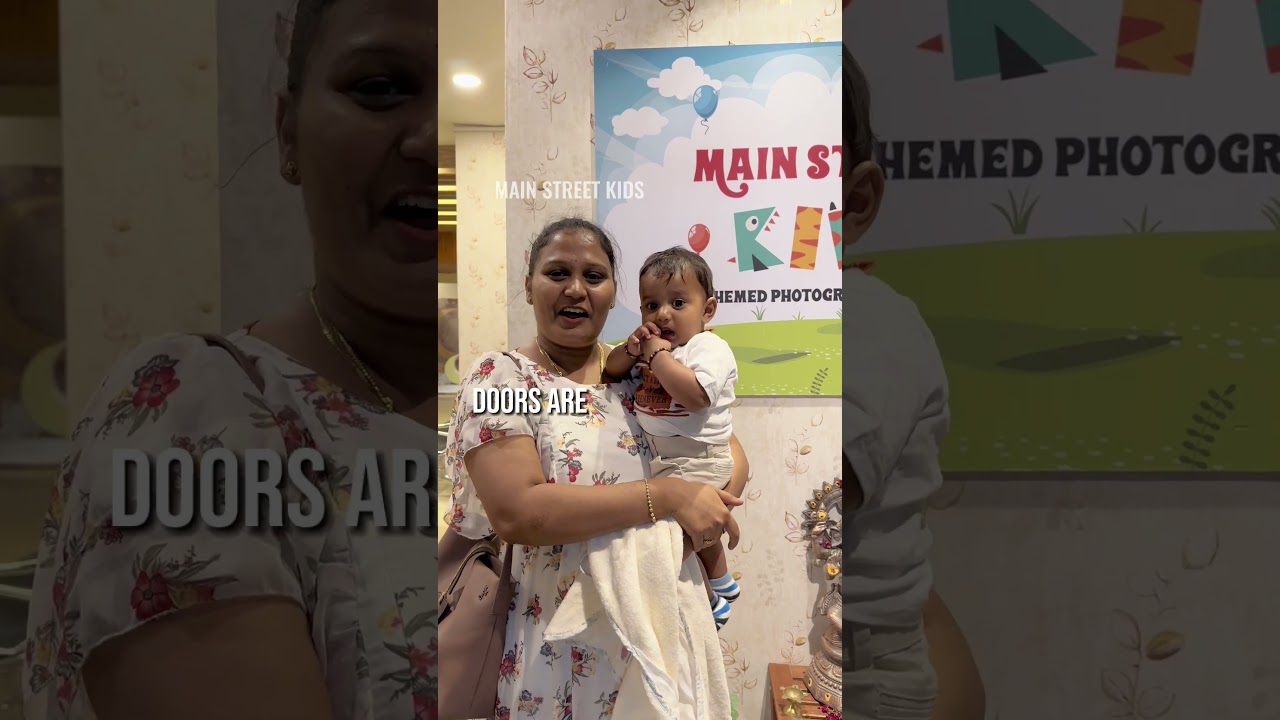 Main Street Kids - Themed Photography Studio; Kids Newborn Photography Hyderabad; Pre Birthday Shoot