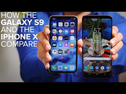 Galaxy S9 vs. iPhone X