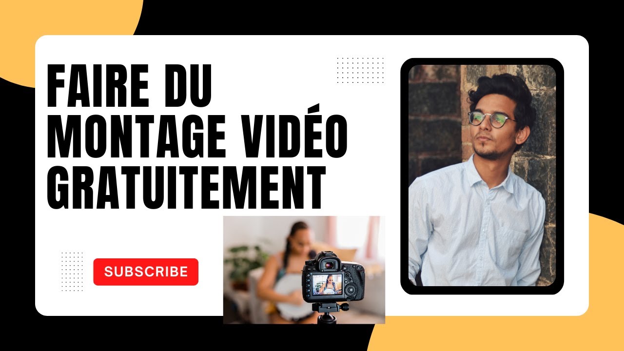 FAIRE DU MONTAGE VIDÉO GRATUITEMENT AVEC UNE APPLICATION MOBILE - YouTube