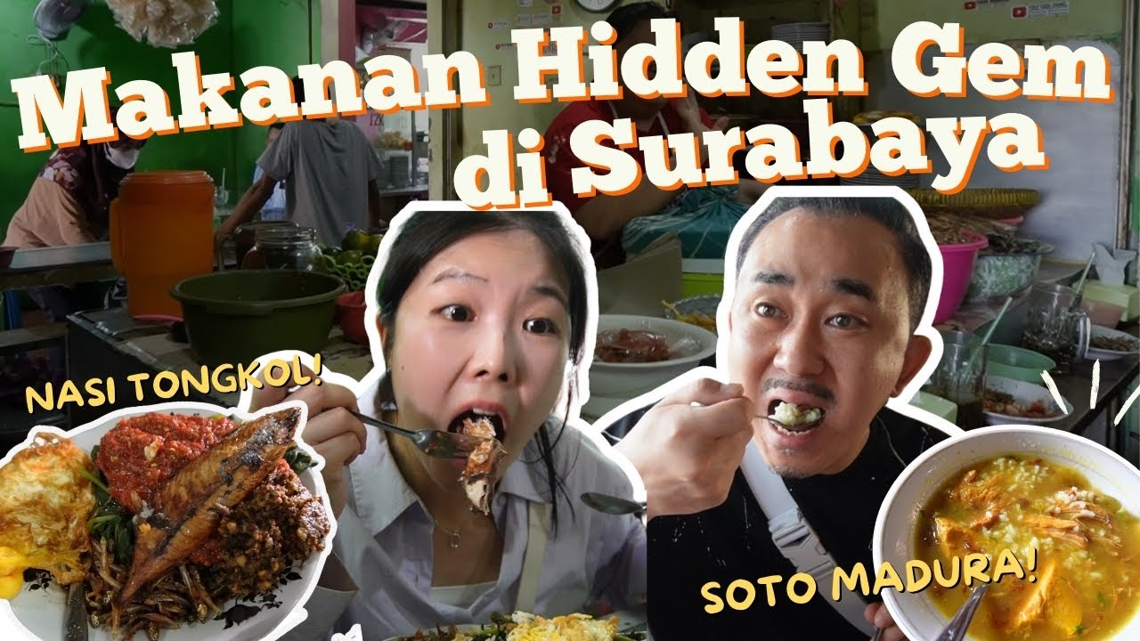 INI WAJIB COBA DI SURABAYA!! NASI TONGKOL DAN SOTO MADURA ASLI