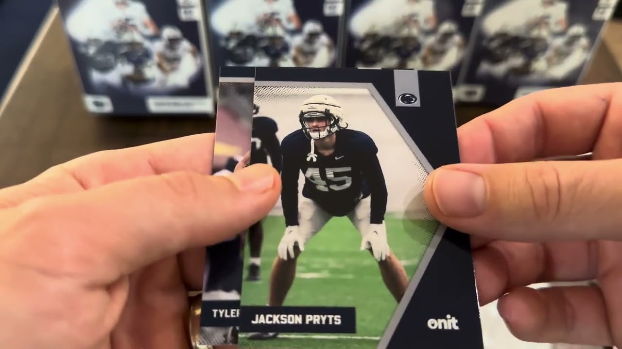 Product Preview: 2025 Onit Athlete Penn State Football Cards Box