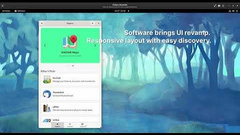GNOME 41 – First Look with revamped Software, Calculator