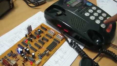 DTMF AUDIO PHONE LINE INTERFACE