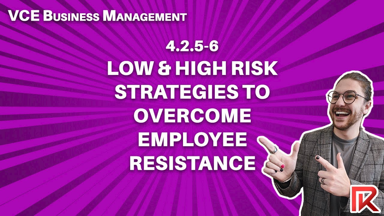 VCE Business Management | 4.2.5-6 Low & High Risk Strategies to ...