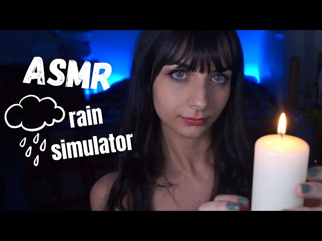 ASMR ita ☔️ il SUONO della PIOGGIA (Trigger Candela, Intense Tapping & Drops Sound)