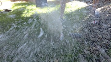 AMAZING SHAVING CREAM EXPLOSION IN SLOW MOTION!!!!!!!!!!!!!