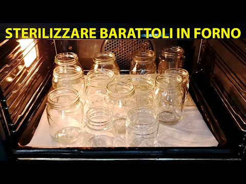 Video: Come sterilizzare i vasetti in un forno elettrico