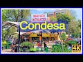 4K WALK Mercado MICHOACAN Condesa Mexico City CDMX slow TV
