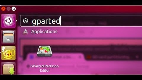 How to install Gparted On Ubuntu