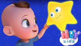 Miniatura de "Berceuse pour bébé : Brille Brille Petite Étoile, Fais Dodo, Au Clair de la Lune + 15 min ⭐ HeyKids"