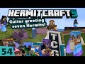 HermitCraft 9 ep 54! Guitar greetings for Cleo, Gem, Pearl, Impulse, Tango, Docm77, &amp; MumboJumbo!