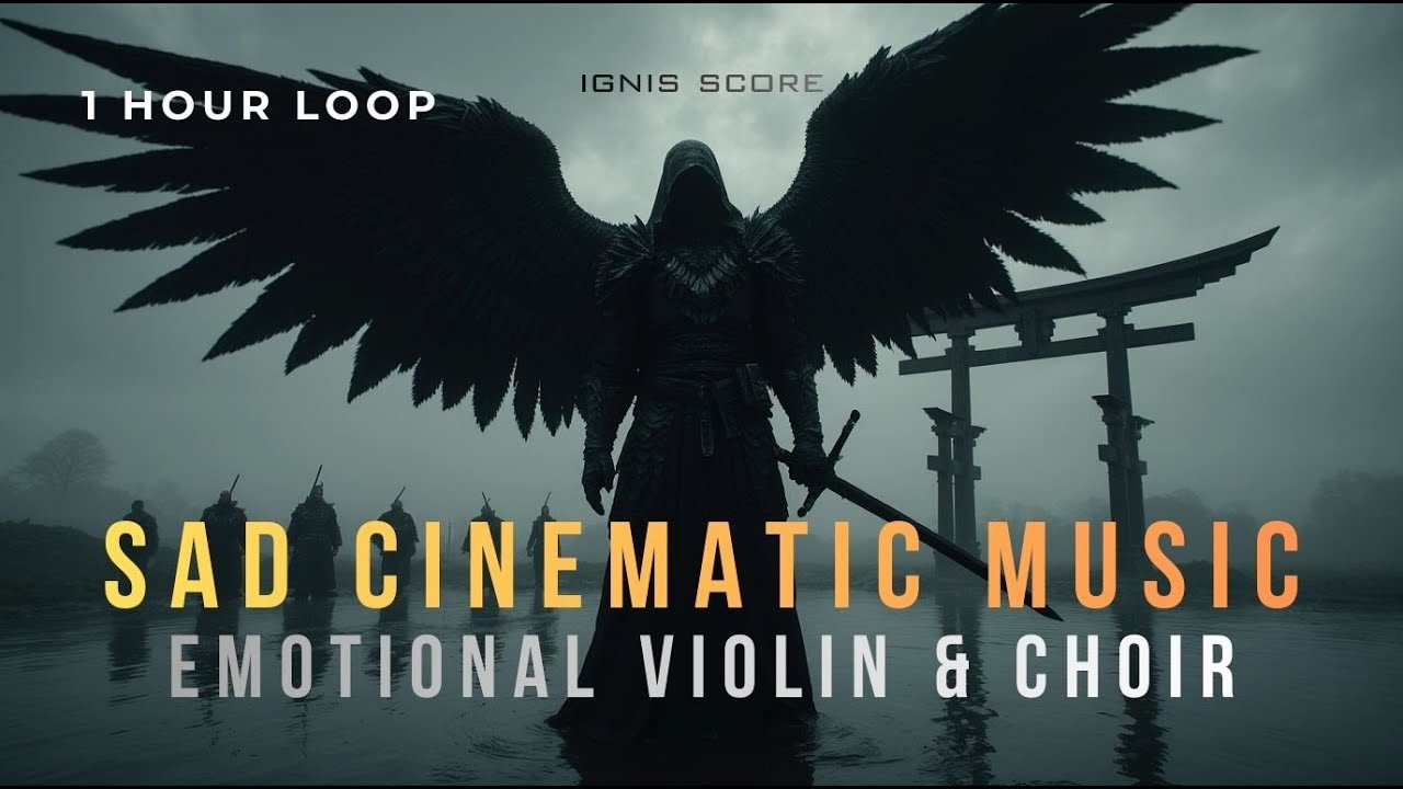 🥀 1 HOUR LOOP: SAD CINEMATIC MUSIC | Emotional Violin & Choir for Deep Focus