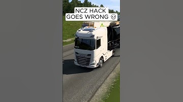NCZ HACK GOES WRONG 💀 #eurotrucksimulator2 #ets2 #troll #trolling #hack #hacker #truckersmp #ets2mp
