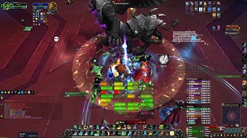 WoW Fist - Mistweaver Heal Monk Maut HC  Ny’alotha, the Waking City POV