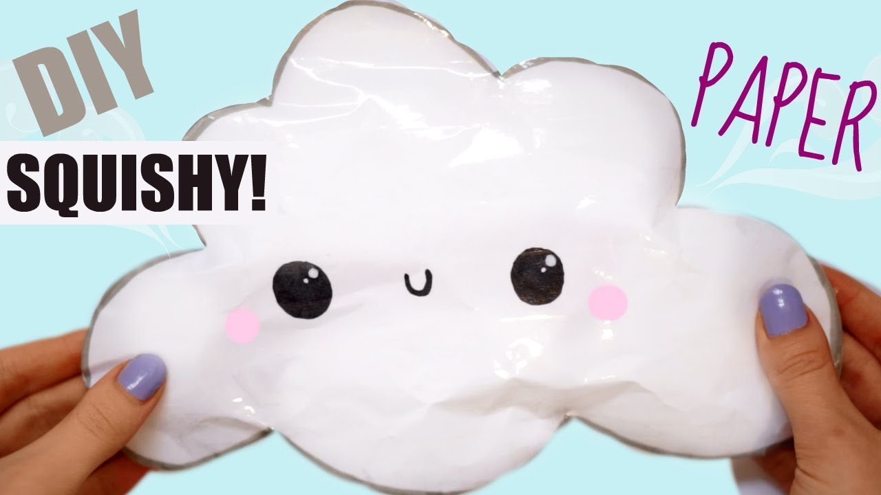 DIY PAPER SQUISHY | to make a squishy foam #11 - YouTube
