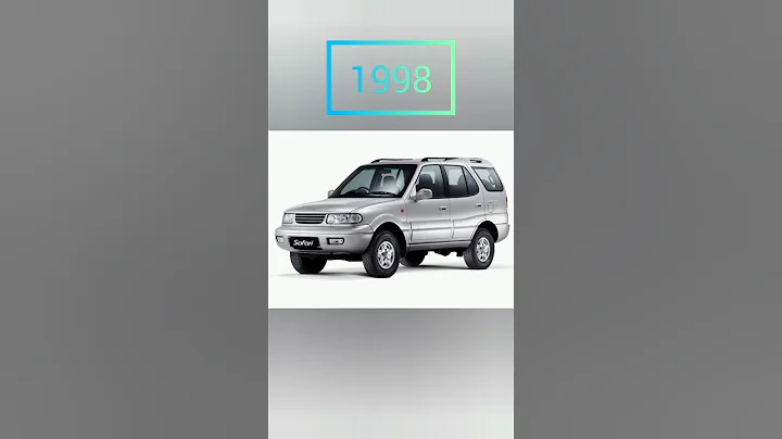 Evolution of Tata Safari (1998-2023) #viral #youtubeshorts #407 #trending #car#official #bast