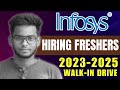 Infosys Walk-In Drive for Freshers | 2023, 2024, 2025 Batches Can Attend | Freshers Jobs | Gowtham M