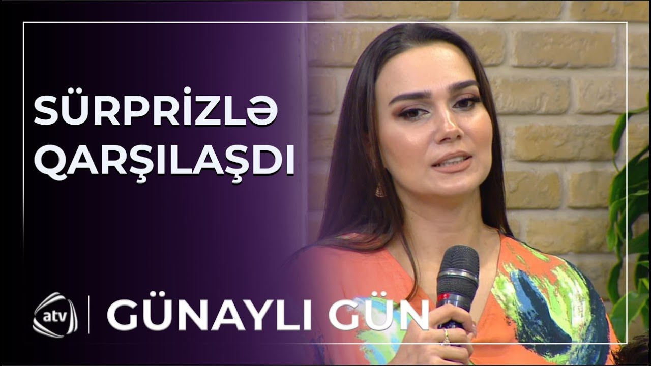 Bəyimxanım Vəliyevanın övladları canlı efirə qonaq gəldi / Günaylı Gün