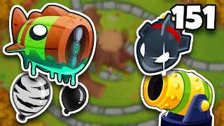 Can You Beat Bloonarius With ONLY Bomb Shooters? (Bloons TD 6)