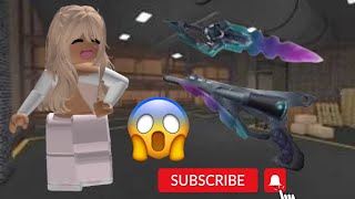 Playing mm2 with the plasma blade bundle (mobile montage)