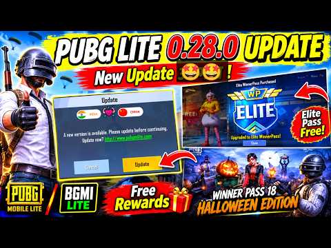 Pubg lite 0.28.0 update | pubg lite new update release date | New Update In Pubg Lite 