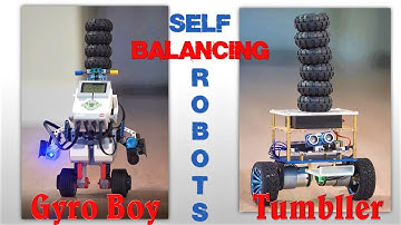 Lego Mindstorms EV3 Gyro Boy and Arduino ELEGOO Tumbller | Self balancing Robots | #stemeducation