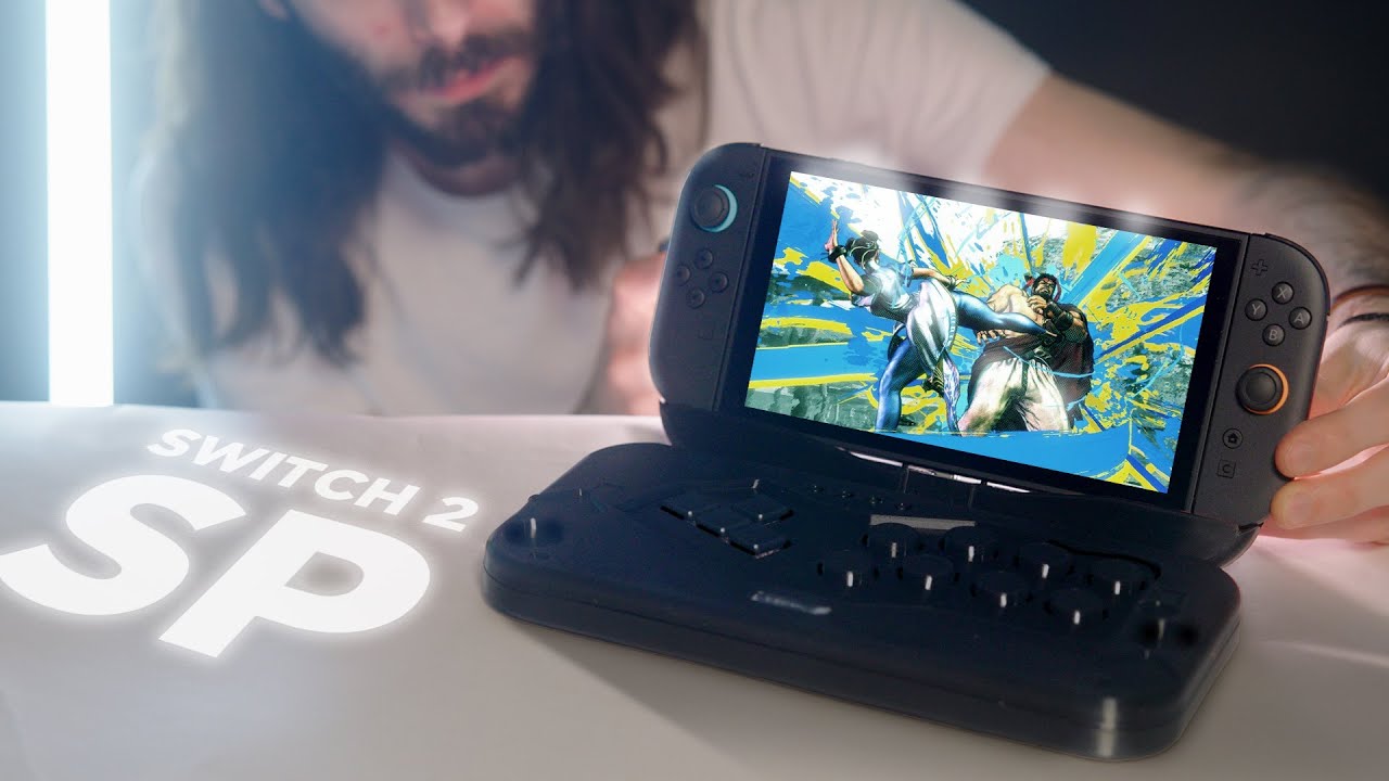 Nintendo Switch 2 SP - a clamshell concept - YouTube