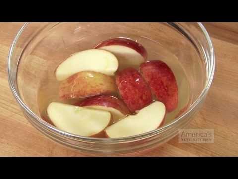 How to Prevent Apple & Pear Slices from Browning