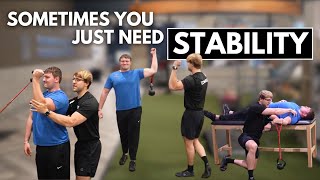 Stability, Strength & Mobility are ALL Needed