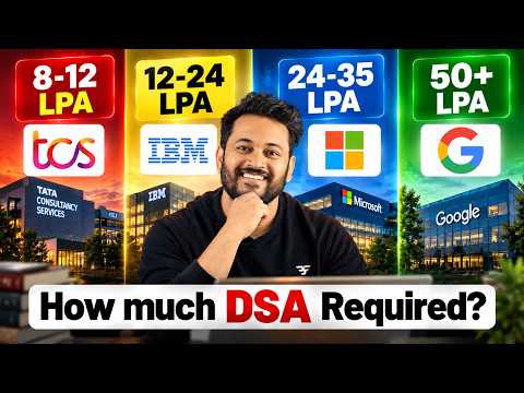 How Much DSA Is Enough to Get a Job in 2026 ?