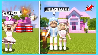 Aku Hancurkan Rumah Barbie Adiku Pake TNT Di Minecraft ft @Shasyaalala