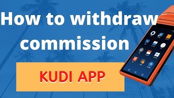 How to withdraw your commission from your NOMBA (KUDI) wallet