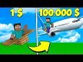 1$ UÇAK VS 100.000$ JET (Minecraft)