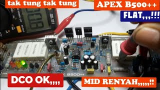 Test Driver Apex B500 Standart Lantang