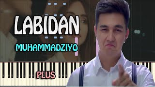 Muhammadziyo-Labidan | PIANO VERSION | KARAOKE | LYRCS | PLUS #muhammadziyo #music #trend #karaoke