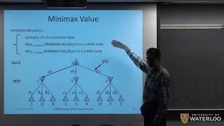 CS885 Lecture 13c: Adversarial Search