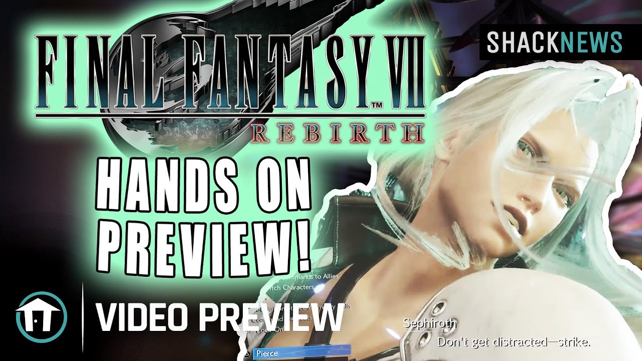 FINAL FANTASY VII REBIRTH: The combat of Sephiroth